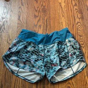 Discontinued Lululemon speedup shorts